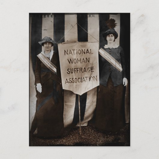 Vrouwensuffragebeweging Briefkaart (Voorkant)