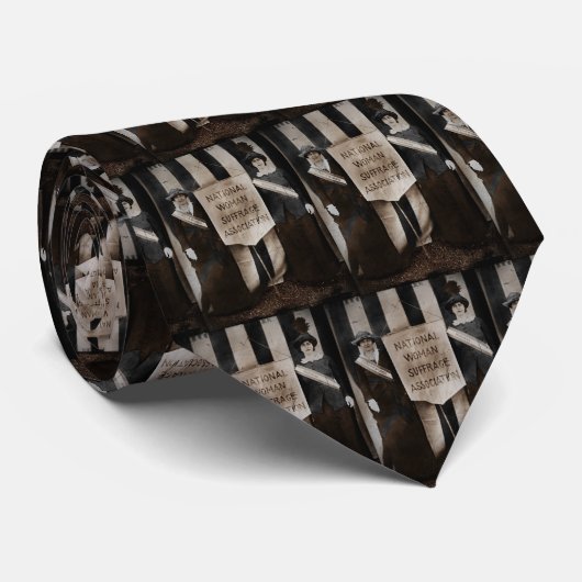 Vrouwensuffragebeweging Stropdas (Opgerold)