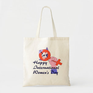 Vrouwensymbool Fijne Vrouwendag Tote Bag