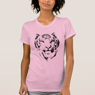 Vrouwentanktop van tijger t-shirt