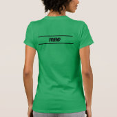 Vrouwenteam Deb, naam  T-shirt (Achterkant)