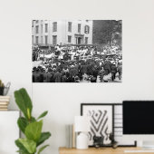 Vrouwenvakbond: 1908 poster (Thuiskantoor)