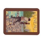 Vrouwenvisserij - Juneau, Alaska Magneet (Horizontaal)