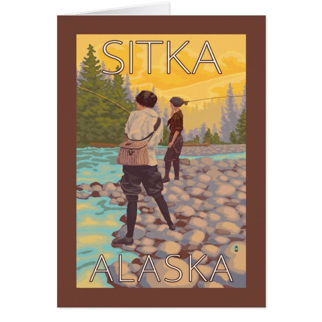 Vrouwenvisserij - Sitka, Alaska (Voorkant)