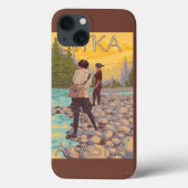 Vrouwenvisserij - Sitka, Alaska Case-Mate iPhone Case (Achterkant)