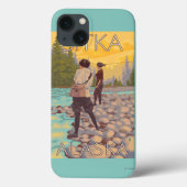 Vrouwenvisserij - Sitka, Alaska Case-Mate iPhone Case (Achterkant)