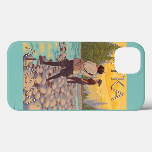 Vrouwenvisserij - Sitka, Alaska Case-Mate iPhone Case (Achterkant (horizontaal))