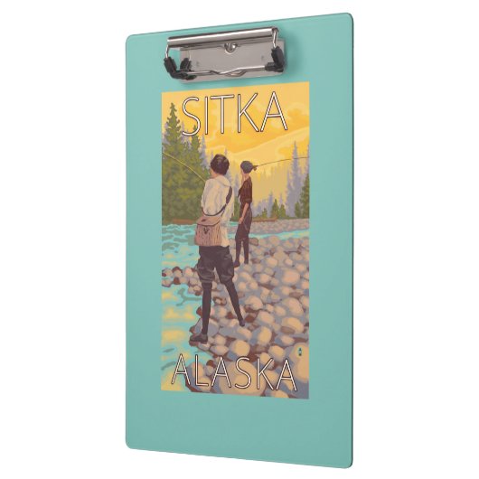 Vrouwenvisserij - Sitka, Alaska Klembord (Links)