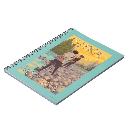 Vrouwenvisserij - Sitka, Alaska Notitieboek (Linkerzijde)