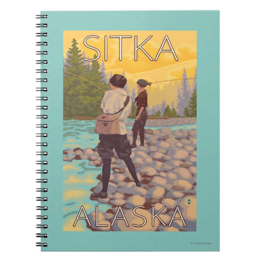 Vrouwenvisserij - Sitka, Alaska Notitieboek (Voorkant)