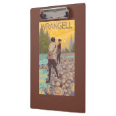 Vrouwenvisserij - Wrangell, Alaska Klembord (Links)