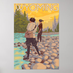 Vrouwenvisserij - Wyoming Poster