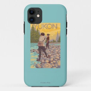 Vrouwenvisserij - Yukon, Alaska iPhone 11 Hoesje