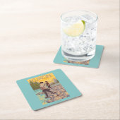 Vrouwenvisserij - Yukon, Alaska Kartonnen Onderzetters (Insitu)