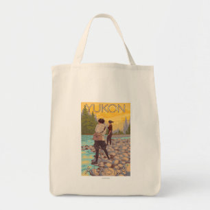 Vrouwenvisserij - Yukon, Alaska Tote Bag