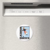 Vrouwenvoetbal Magneet (Insitu (Vaatwasser))