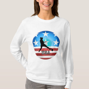 vrouwenvoetbal t-shirt