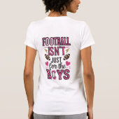vrouwenvoetbal t-shirt (Achterkant)