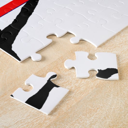 Vrouwenvoetbal VS Legpuzzel (Zijkant)