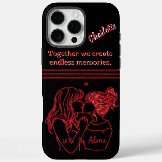Vrouwenvriendelijkheid en humor vieren Case-Mate iPhone case (Achterkant)