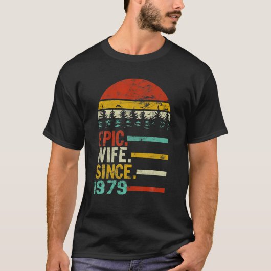 Vrouwenvrouw sinds 1979 t-shirt (Voorkant)