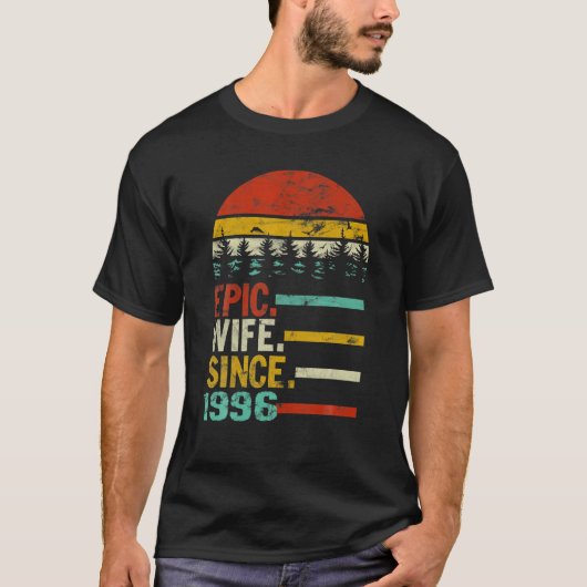 Vrouwenvrouw sinds 1996 t-shirt (Voorkant)