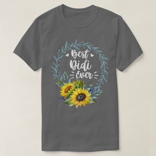 Vrouwenvrouwen Beste Didi EverMothers Dag T-shirt (Design voorkant)