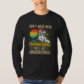 Vrouwenvrouwen kleinmasaurus Dinosaur Rex T-shirt