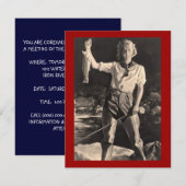 VROUWENVROUWENVISSERIJGROEP CLUB-INVITATIE KAART (Voorkant / Achterkant)