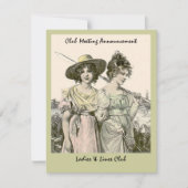 VROUWENVROUWENVISSERIJGROEP CLUB-INVITATIE KAART (Voorkant)