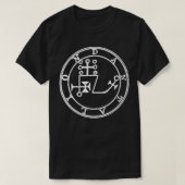 Vrouwenzegel van Dantalion Sigil Talisman Demon Ci T-shirt (Design voorkant)