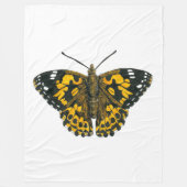 Vrouwerijvlinder Fleece Deken (Voorkant)