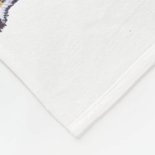 Vrouwerijvlinder Fleece Deken (Hoek)