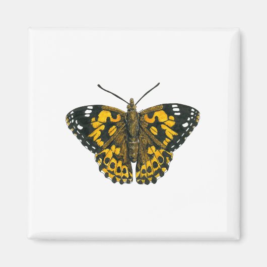 Vrouwerijvlinder Magneet (Voorkant)