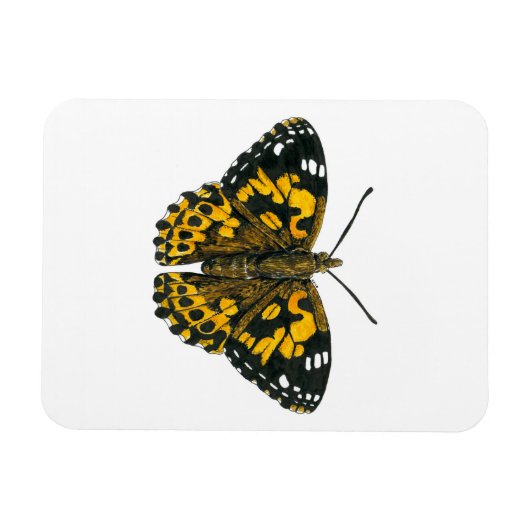 Vrouwerijvlinder Magneet (Horizontaal)