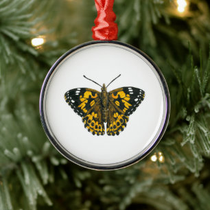 Vrouwerijvlinder Metalen Ornament