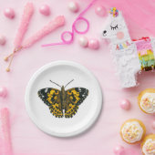 Vrouwerijvlinder Papieren Bordje (Feest)