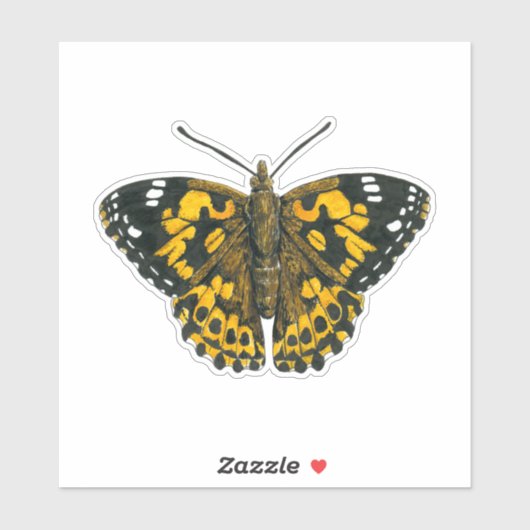 Vrouwerijvlinder Sticker (Vel)