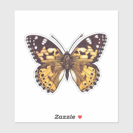 Vrouwerijvlinder Sticker (Vel)