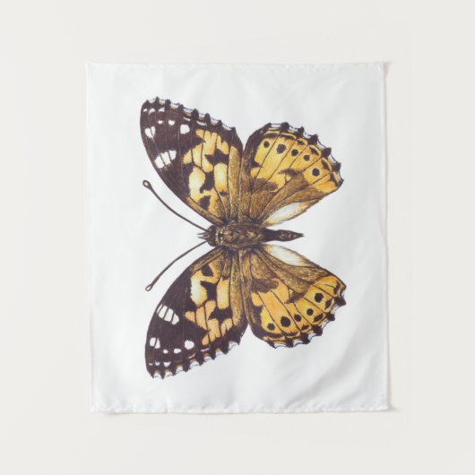 Vrouwerijvlinder Wandkleed (Voorkant)