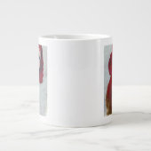 Vrouwportret - Rood Grote Koffiekop (Voorkant)