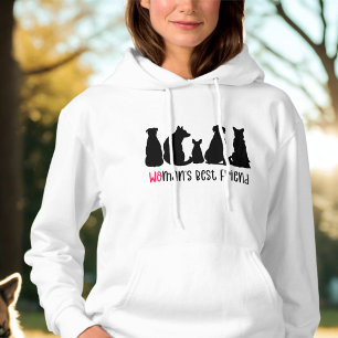 Vrouw's Beste Vriend Hondenliefhebber Hoodie