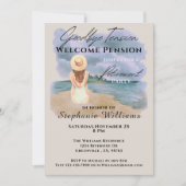 Vrouw's Pensioen Vaarwel Spanningsfeest Kaart (Voorkant)