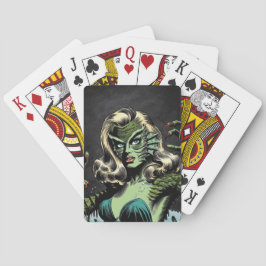 Vrouwschepsel Pokerkaarten