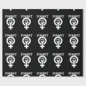 Vrouwsymbool Cadeaupapier (Vlak)