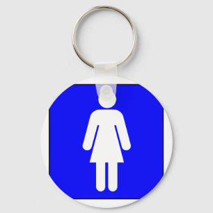 Vrouwsymbool Sleutelhanger