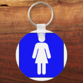 Vrouwsymbool Sleutelhanger (Voorkant)