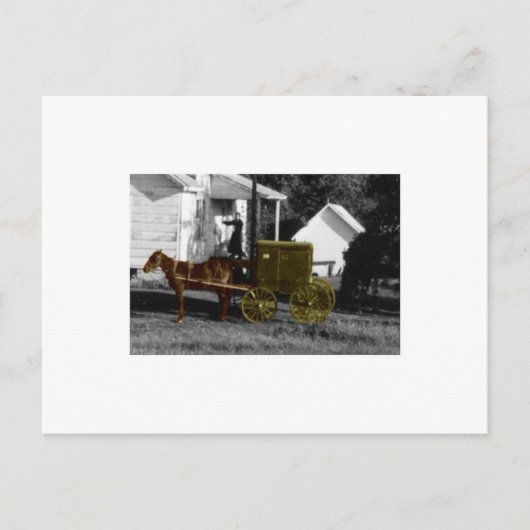 vrouwtje briefkaart (Voorkant)