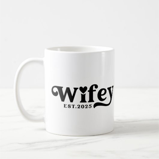 Vrouwtje Est 2025 Koffiemok (Links)