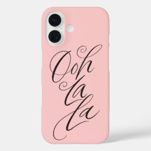 vrouwtje - Ooh La La La - sensuous Lettering Cas iPhone 16 Hoesje